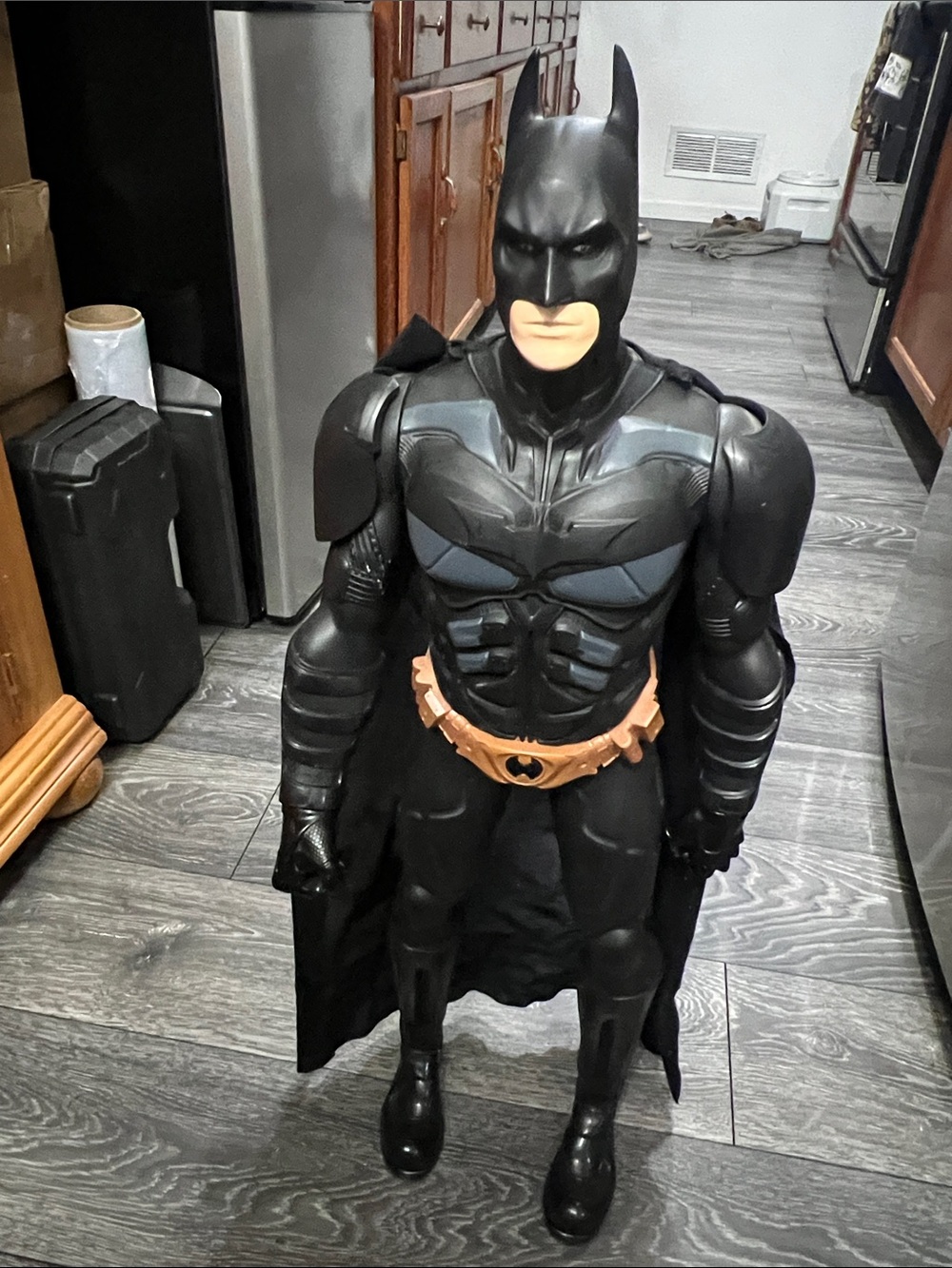 31’ Batman Action Figure with Cape and Utility Belt - Black - Picture 3 of 4